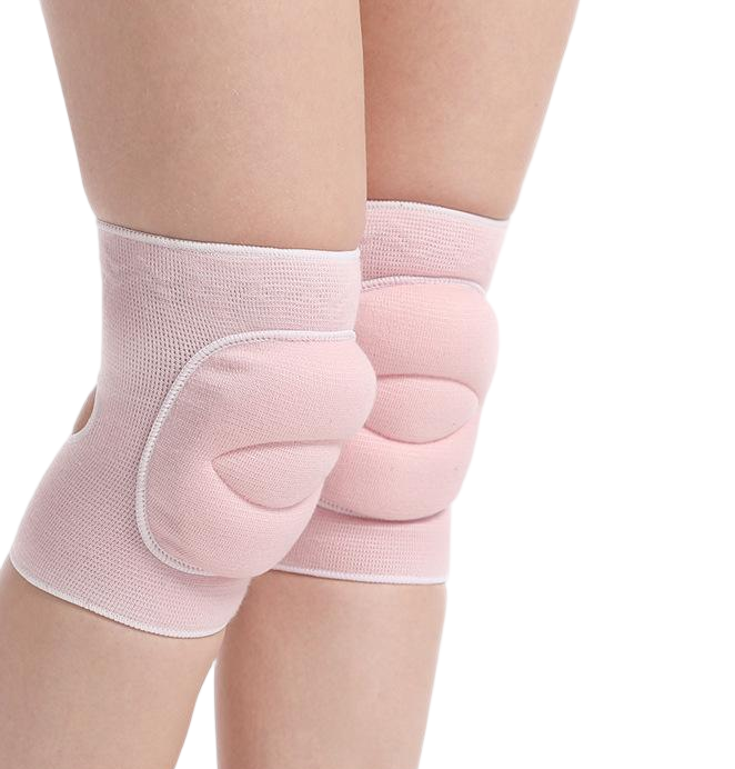 Thick Padded Knee Pads for Dance - 2 Pack